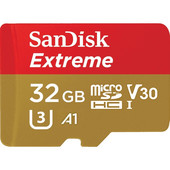 SanDisk karta pami�ci EXTREME microSDHC (32GB | class 10 | 100/60 MB/s | UHS-I) + adapter do SAMSUNG ZV50