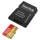 SanDisk karta pamici microSD UHS-I 64GB SDSQXAH-064G-GN6MA