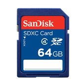 SanDisk karta pami�ci SDXC 64 GB do SAMSUNG ZV50