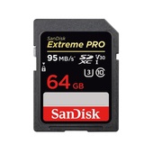 SanDisk karta pami�ci SDXC 64 GB (95 MB/s | V30 | UHS-I U3) Extreme Pro do SAMSUNG ZV50