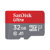 Sandisk karta pamięci ultra microSDHC 32 GB 120MB/s A1 Cl.10 UHS-I + ADAPTER