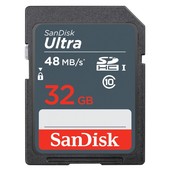 SanDisk karta pami�ci Ultra SDHC 32 GB (kl. 10 | 48MB/s | UHS-I) do SAMSUNG ZV50