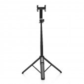 Selfie stick Forcell F-Grip S150XL czarny z pilotem Bluetooth 150 cm do SAMSUNG ZV50