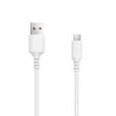 Setty kabel USB - microUSB 1,0 m 3A bia�y do SAMSUNG ZV50