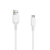 Setty kabel USB - USB-C 1,0 m 3A bia�y do SAMSUNG ZV50