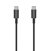 Setty kabel USB-C - USB-C 1,0 m 3A czarny do SAMSUNG ZV50