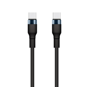 Setty kabel USB-C - USB-C 1m 3A KSC-C-131 czarny do SAMSUNG ZV50