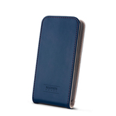 Sk�rzane etui Flip Case Madsen House granatowe do Apple iPhone SE