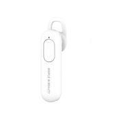 S�uchawka bezprzewodowa XO bluetooth do rozm�w z mikrofonem bia�a do Oppo Reno 13FS 5G