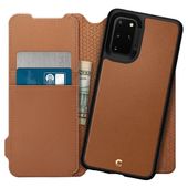 Spigen Ciel Wallet Brick Galaxy S20+ Plus Br�zowe do Samsung Galaxy S20 Plus