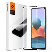 Spigen Glass FC czarne do Xiaomi Redmi Note 10S