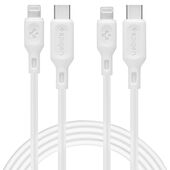 Spigen Kabel DuraSync MFi Lightning 2-Pack 100cm Bia�y do SAMSUNG ZV50