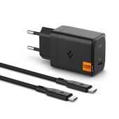Spigen �adowarka sieciowa ArcStation Pro GaN-651 1-Port 65W + Kabel Type-C Czarna