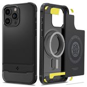 Spigen nak�adka Rugged Armor Mag Magsafe czarny do Apple iPhone 15 Pro Max