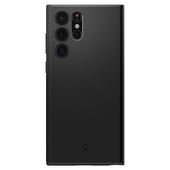 Spigen nak�adka Thin Fit czarna do Samsung Galaxy S22 Ultra