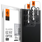 etui Spigen Spigen os�ona aparatu Optik Pro Camera Protector 2-pack czarny do Samsung Galaxy S23 Ultra