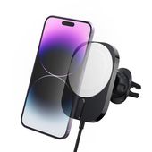 uchwyt Spigen Spigen uchwyt samochodowy z �adowark� ITM12W Onetap Pro 3 Magnetic Magsafe Vent Car Mount Wireless Charger black