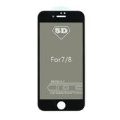 Szko hartowane 5D Full Glue Tempered Glass czarny do Apple iPhone 8