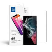 Szk�o hartowane Blue Star 5D czarny do Samsung Galaxy S22 Ultra