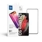 Szk�o hartowane Blue Star 5D czarny do Samsung s21 Ultra