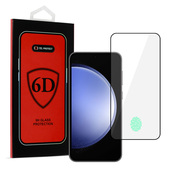 Szk�o hartowane Full Glue 6D czarny (with fingerprint unlock) do Samsung Galaxy S22 5G