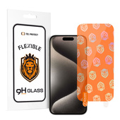 Szk�o hartowane hybrydowe Tel Protect Best Flexible do Apple iPhone 15 Pro Max