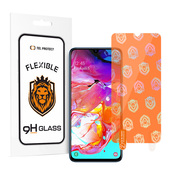 Szk�o hartowane hybrydowe Tel Protect Best Flexible do Samsung Galaxy A70