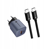 Szybka �adowarka FORCELL 33W GaN z d�ugim kablem 2m do Oppo Reno 13FS 5G