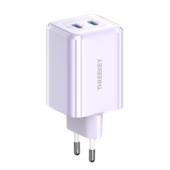 THREEKEY �adowarka sieciowa TK111 PD 35W 2x USB-C fioletowa