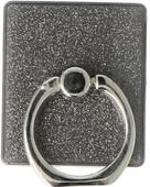 Uchwyt na telefon typu ring brokatowy czarny TTT do SAMSUNG ZV50