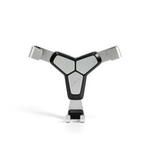 UCHWYT SAMOCHODOWY MAXXIMUS IRON CZARNY/SREBRNY, GRAWITACYJNY / DO KRATKI do SAMSUNG ZV50