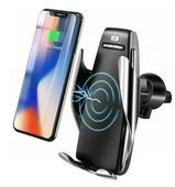 Uchwyt Samochodowy Vega Automatyczny czarny + �adowarka bezprzewodowa indukcyjna 10W quick fast charge 025270 TTT do SAMSUNG ZV50