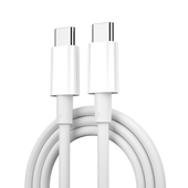 WIWU kabel C008 USB-C - USB-C 1,2 m 100W bia�y do SAMSUNG ZV50
