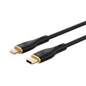 WIWU kabel YQ01 USB-C - Lightning 30W 1,2m czarny