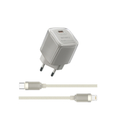 WIWU �adowarka Jello 30W GaN Charger Sets Wi-U017 C-L, EU Plug do SAMSUNG ZV50