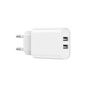 WIWU �adowarka sieciowa Wi-U003 2,1A 2x USB bia�a do SAMSUNG ZV50