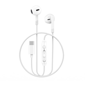 WIWU s�uchawki przewodowe EB314 USB-C bia�e do SAMSUNG ZV50