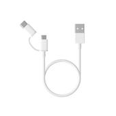 Xiaomi kabel 2w1 microUSB - USB-C 0,3 m do SAMSUNG ZV50