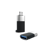 XO adapter NB149-G USB do micro-USB czarny do SAMSUNG ZV50