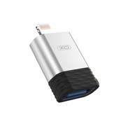 XO adapter NB186 USB - Lightning srebrny OTG do SAMSUNG ZV50