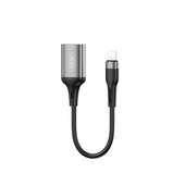 XO adapter OTG NB201 USB - Lightning czarny do SAMSUNG ZV50
