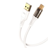 XO Clear kabel NB229 USB - microUSB 1,0 m 2,4A bia�y do SAMSUNG ZV50