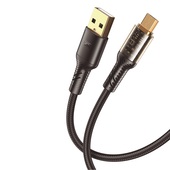 XO Clear kabel NB229 USB - microUSB 1,0 m 2,4A czarny
