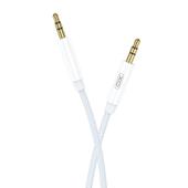 XO kabel audio NB-R211C jack 3,5mm - jack 3,5mm 1,0 m bia�o-niebieski do SAMSUNG ZV50