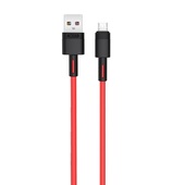 XO Kabel NB-Q166 USB - microUSB 1,0 m 5A czerwony do SAMSUNG ZV50