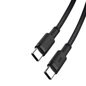 XO kabel NB-Q199 PD USB-C - USB-C 1,5m 100W czarny do SAMSUNG ZV50