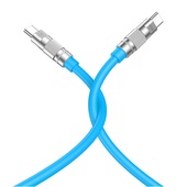 XO kabel NB-Q228B USB-C - USB-C 1,2m 60W niebieski do SAMSUNG ZV50