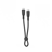 XO kabel NB-Q248B PD USB-C - USB-C 0,25m 60W czarny do SAMSUNG ZV50