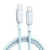XO kabel NB-Q250B PD USB-C - USB-C 0,35 m 60W niebieski do SAMSUNG ZV50