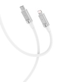 XO kabel NB-Q252B USB-C - Lightning 1,0 m 27W bia�y